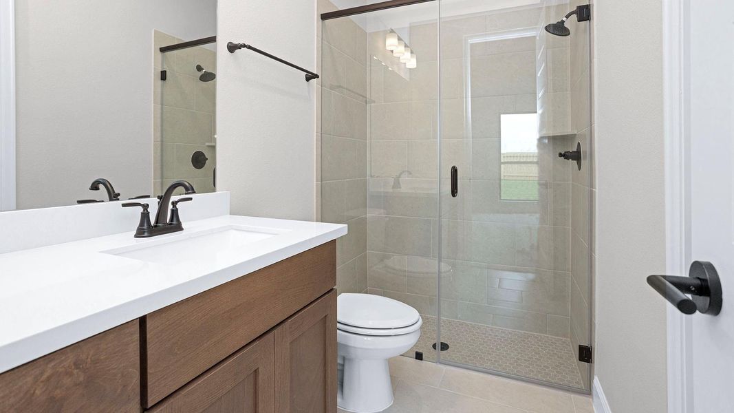 Furnished interior view inside a new home in Briarley, Montgomery (Image 7).