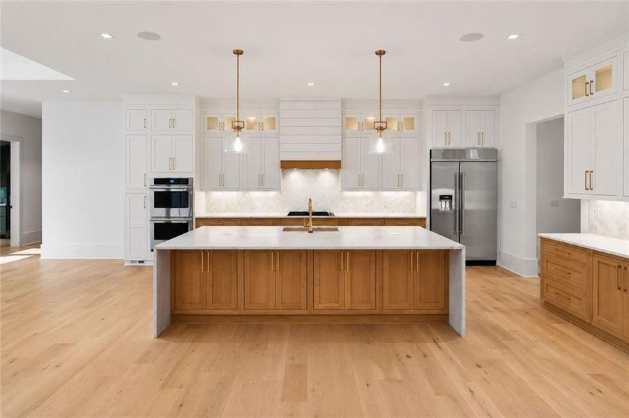 Furnished interior view inside a new home in , Alpharetta (Image 64).