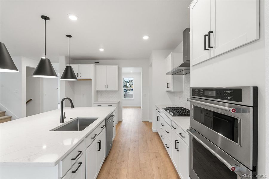 Furnished interior view inside a new home in Sterling Ranch, Littleton (Image 6).