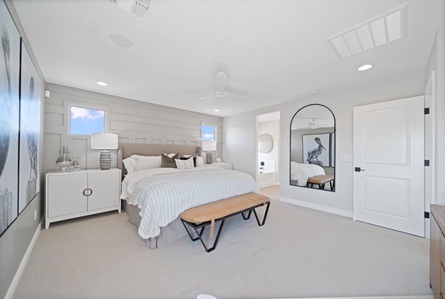 Furnished interior view inside a new home in Combs Ranch, San Tan Valley (Image 13).