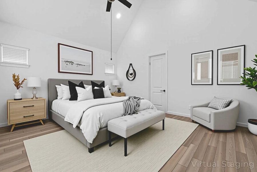 Furnished interior view inside a new home in , Richmond (Image 10). Furnished interior view inside a new home in , Richmond (Image 10).