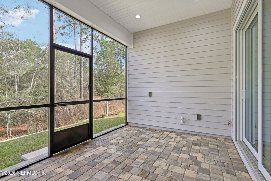 Exterior details and patio area of a home in Middlebourne, St. Johns (Image 4). Exterior details and patio area of a home in Middlebourne, St. Johns (Image 4).