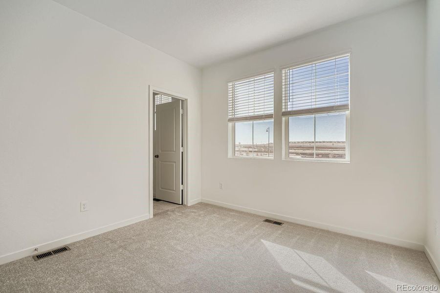 Spacious, unfurnished interior of a new home in Parterre: The Parkside Collection, Thornton (Image 11). Spacious, unfurnished interior of a new home in Parterre: The Parkside Collection, Thornton (Image 11).