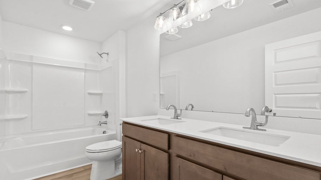 Furnished interior view inside a new home in Indigo at the Preserve, Longs (Image 28). Furnished interior view inside a new home in Indigo at the Preserve, Longs (Image 28).