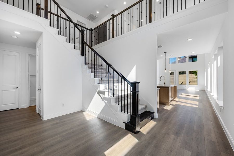 Representative unfurnished interior of a home built from the Nantucket by Taylor Morrison in The Retreat at Harvest, Argyle (Image 14). Representative unfurnished interior of a home built from the Nantucket by Taylor Morrison in The Retreat at Harvest, Argyle (Image 14).