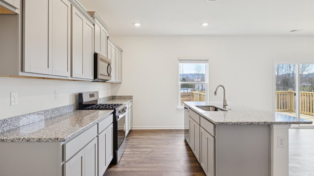 Furnished interior view inside a new home in Whispering Springs, Maryville (Image 9).