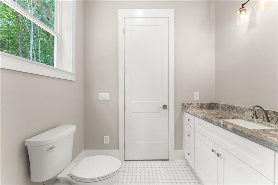 Furnished interior view inside a new home in , Cleveland (Image 31).