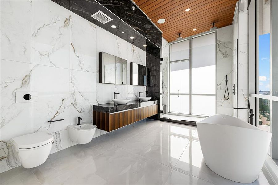 Furnished interior view inside a new home in , Sarasota (Image 8).