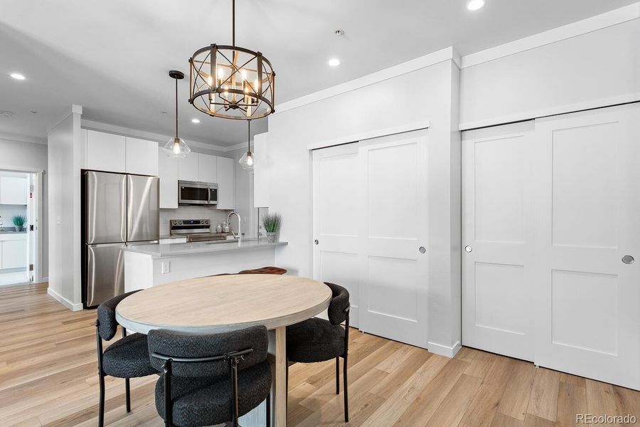 Furnished interior view inside a new home in , Fraser (Image 17).
