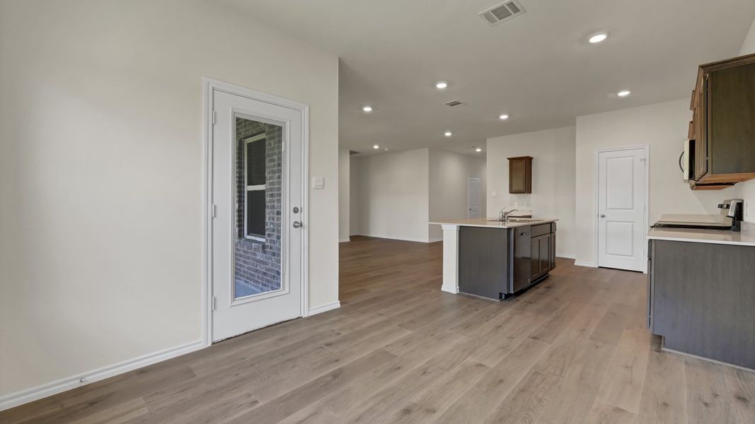 Furnished interior view inside a new home in Oak Valley Estates, Bullard (Image 13). Furnished interior view inside a new home in Oak Valley Estates, Bullard (Image 13).