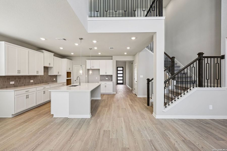 Furnished interior view inside a new home in Fox Falls, Boerne (Image 14).