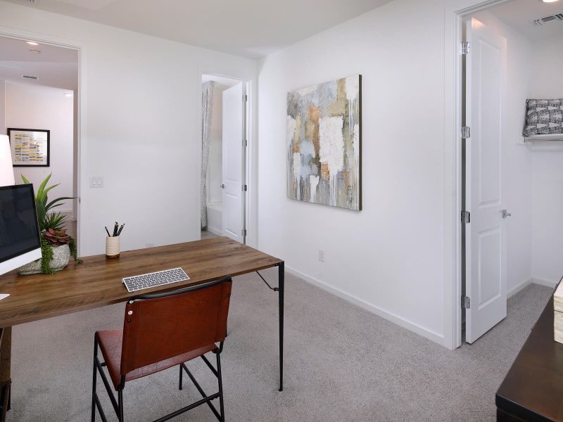 Furnished interior view inside a new home in Paloma Creek - Reserve Series, Surprise (Image 13).