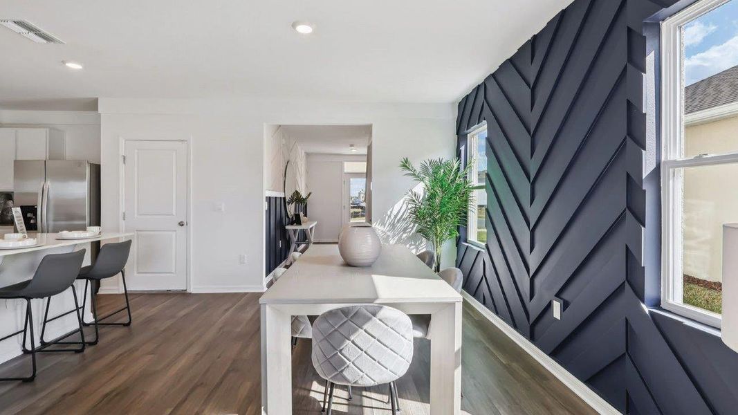 Furnished interior view inside a new home in Millstone, Lakeland (Image 8). Furnished interior view inside a new home in Millstone, Lakeland (Image 8).