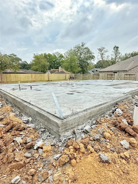 In-progress construction of a new home in , Crosby, TX (Image 4). In-progress construction of a new home in , Crosby, TX (Image 4).
