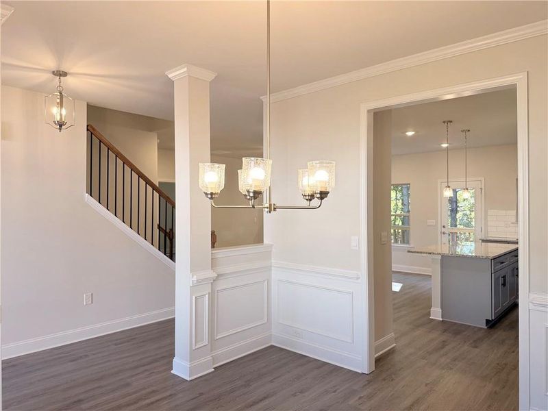 Furnished interior view inside a new home in Magnolia Villas, Cornelia (Image 9).