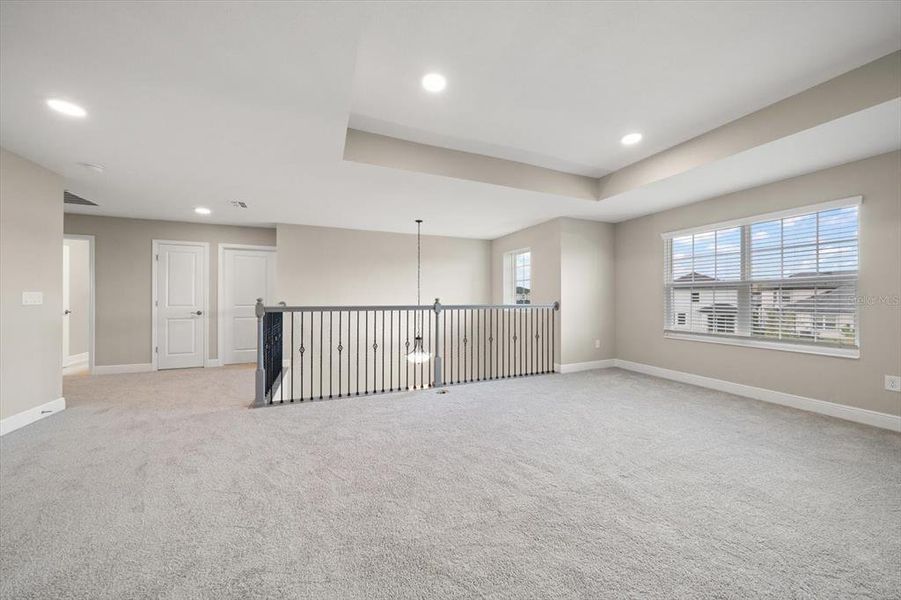 Spacious, unfurnished interior of a new home in Chapel Crossings, Wesley Chapel (Image 22). Spacious, unfurnished interior of a new home in Chapel Crossings, Wesley Chapel (Image 22).