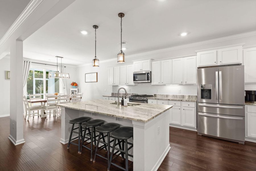 Furnished interior view inside a new home in The Ponds, Summerville (Image 10). Furnished interior view inside a new home in The Ponds, Summerville (Image 10).