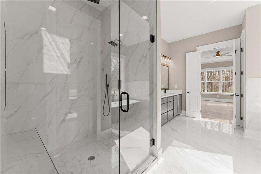 Furnished interior view inside a new home in , Ball Ground (Image 11).