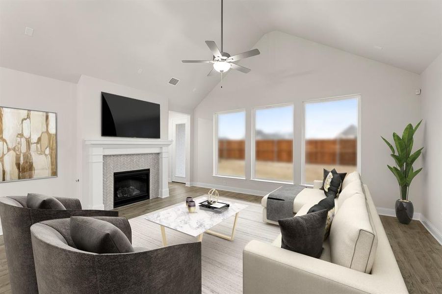 812 Stoney Bridge Way -Family Room Virtual Staging 812 Stoney Bridge Way -Family Room Virtual Staging