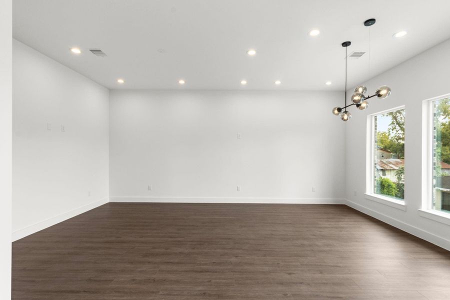 Spacious, unfurnished interior of a new home in , Houston (Image 29). Spacious, unfurnished interior of a new home in , Houston (Image 29).