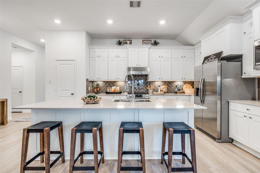 Furnished interior view inside a new home in Anniston, Katy (Image 9).