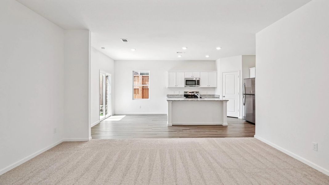 Representative unfurnished interior of a home built from the Jupiter by Starlight Homes in Castlewood South, Taylor (Image 12). Representative unfurnished interior of a home built from the Jupiter by Starlight Homes in Castlewood South, Taylor (Image 12).