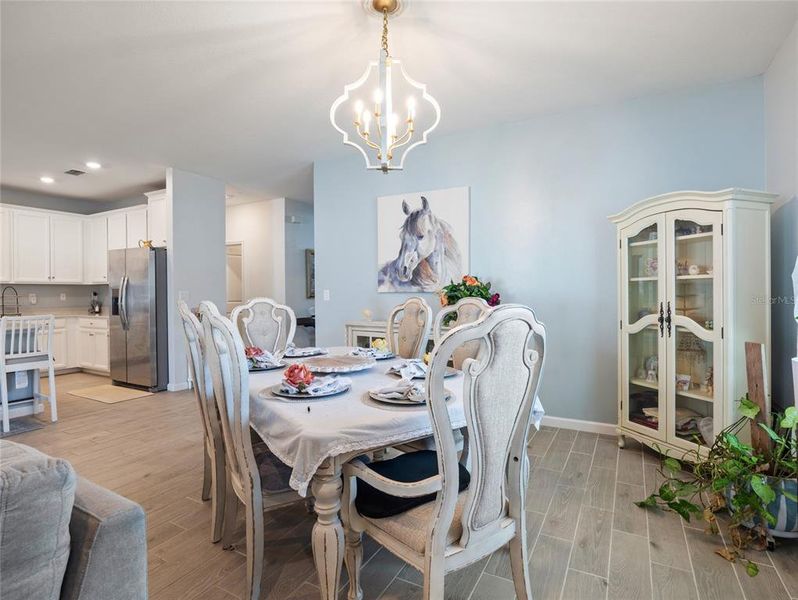 Furnished interior view inside a new home in Liberty Village: Liberty Village - Phase One, Ocala (Image 17).