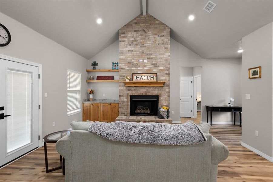 Furnished interior view inside a new home in , Sunset (Image 13).