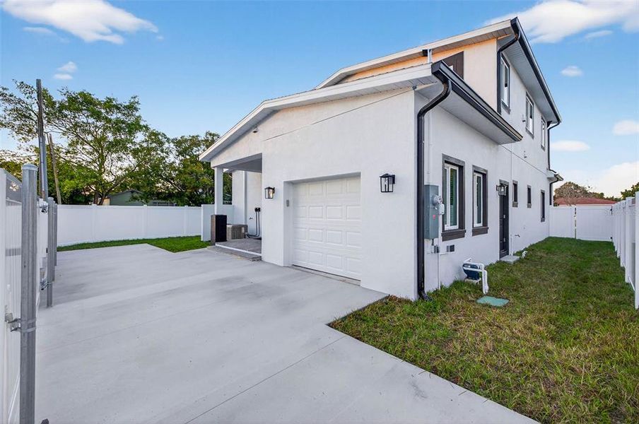 Exterior details and patio area of a home in , St. Petersburg (Image 3). Exterior details and patio area of a home in , St. Petersburg (Image 3).