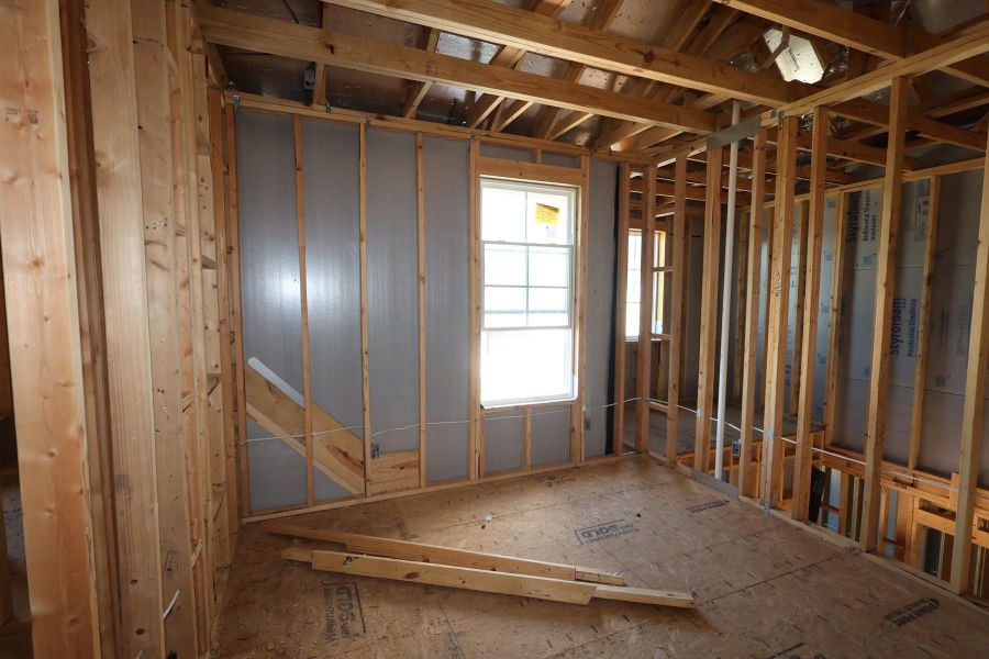 In-progress construction of a new home in Dunham Pointe, Cypress, TX (Image 19).