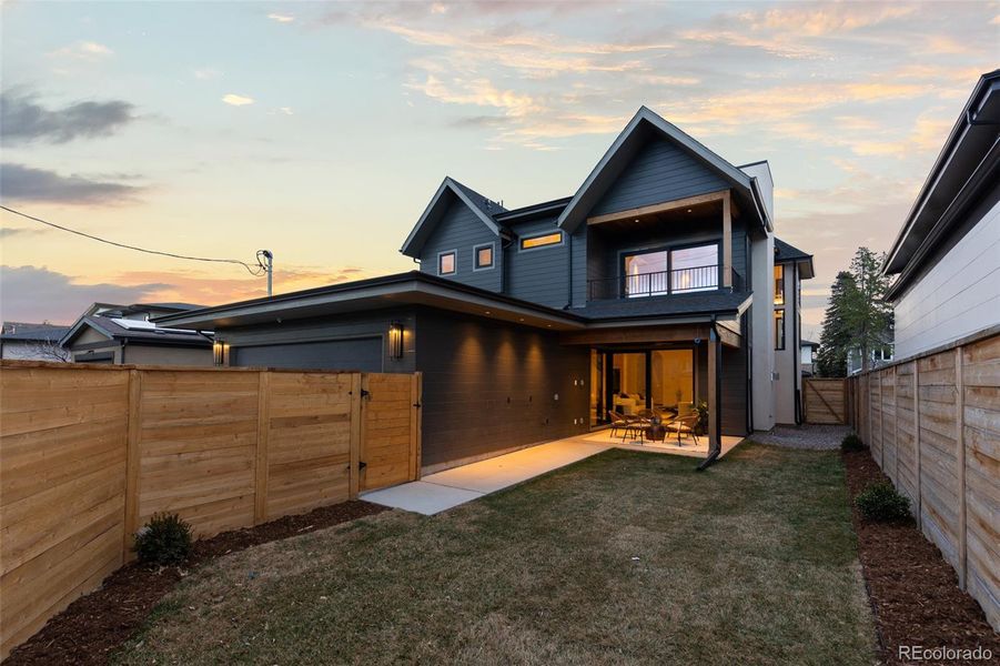 Exterior details and patio area of a home in , Denver (Image 27).