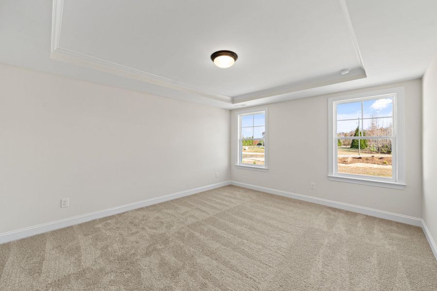 Spacious, unfurnished interior of a new home in Monterra, Kernersville (Image 38).