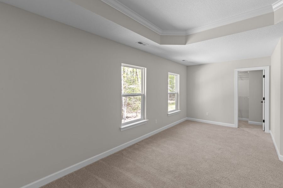 Representative unfurnished interior of a home built from the The Azalea by Chesapeake Homes in The Farm at Neill's Creek, Lillington (Image 21).