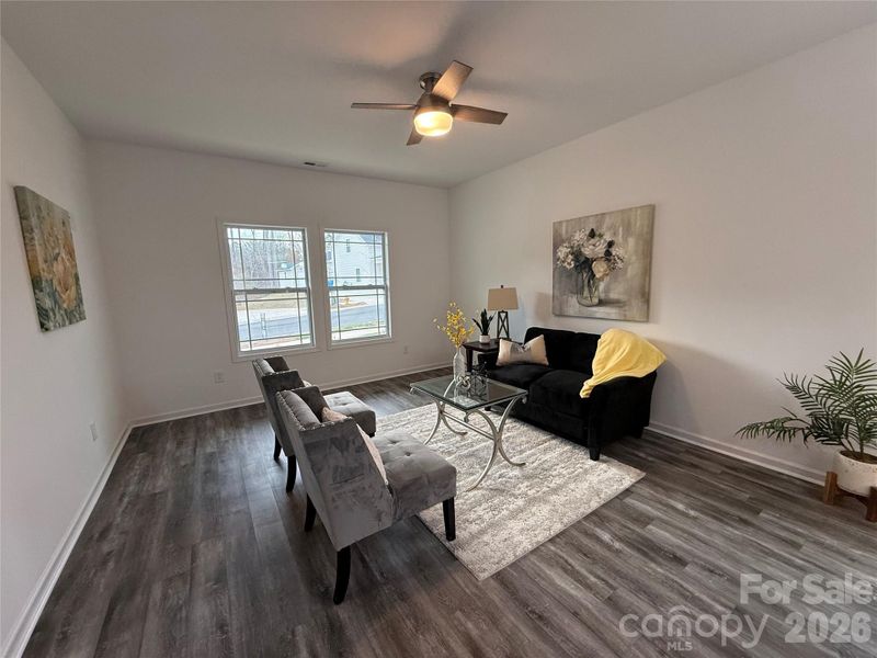 Furnished interior view inside a new home in , Gastonia (Image 7).