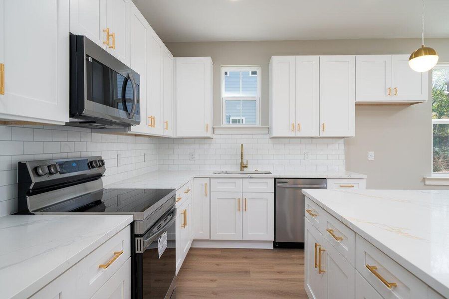 Furnished interior view inside a new home in , Summerville (Image 8).