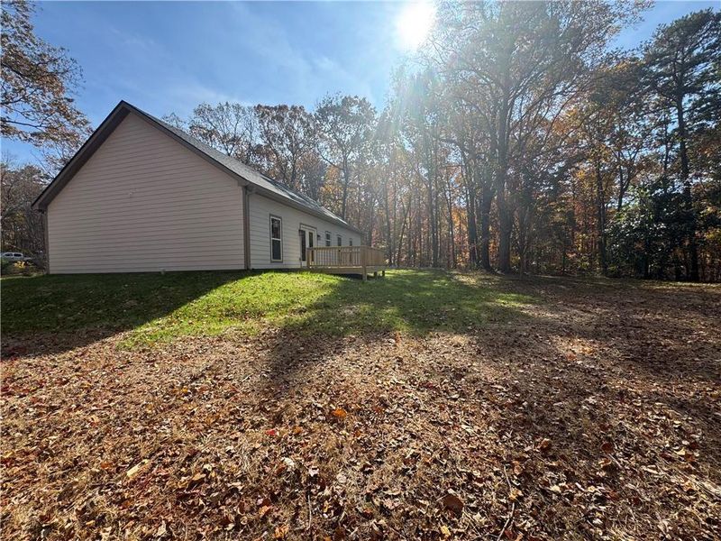 Exterior details and patio area of a home in , Dawsonville (Image 4).