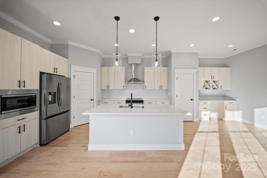 Furnished interior view inside a new home in , Asheville (Image 4).