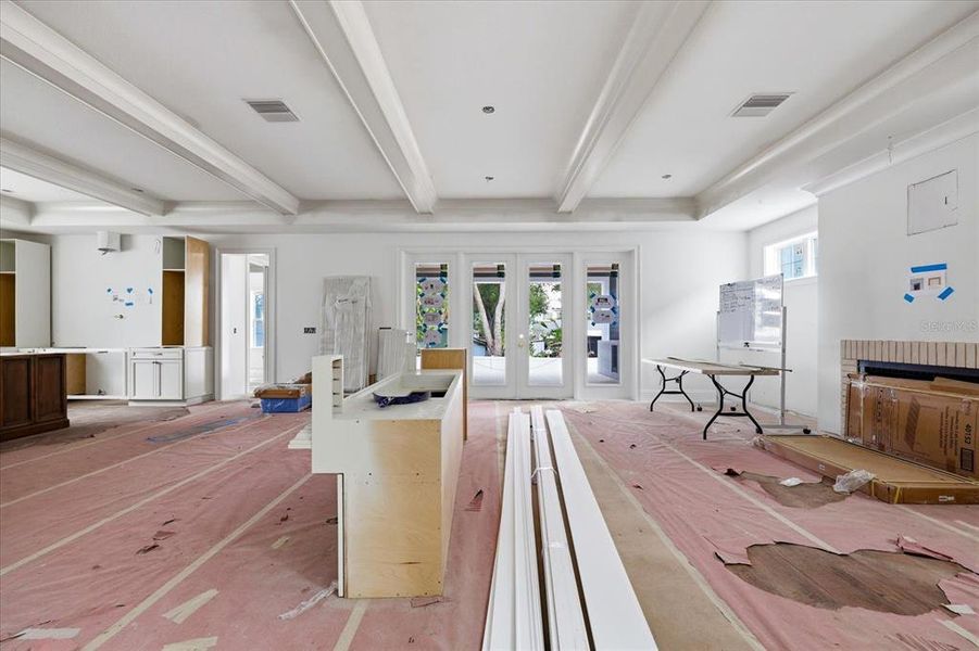 In-progress construction of a new home in , Tampa, FL (Image 17).