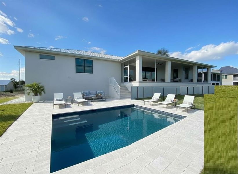 Exterior details and patio area of a home in , Punta Gorda (Image 24).