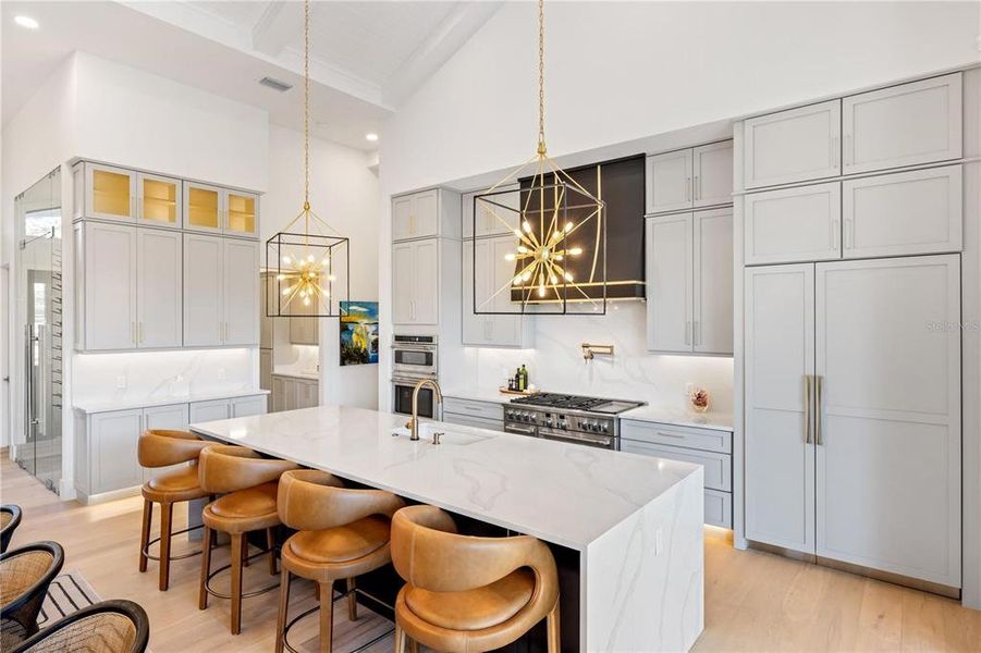 Furnished interior view inside a new home in , Sarasota (Image 39).