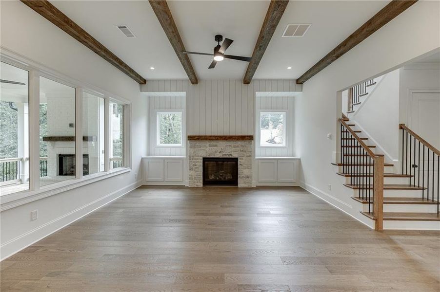 Spacious, unfurnished interior of a new home in , Buford (Image 27).