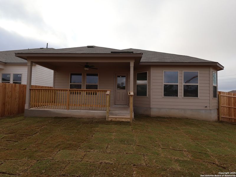Exterior details and patio area of a home in Agave, San Antonio (Image 21). Exterior details and patio area of a home in Agave, San Antonio (Image 21).