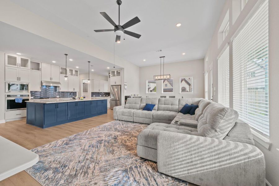 Furnished interior view inside a new home in , Missouri City (Image 5). Furnished interior view inside a new home in , Missouri City (Image 5).