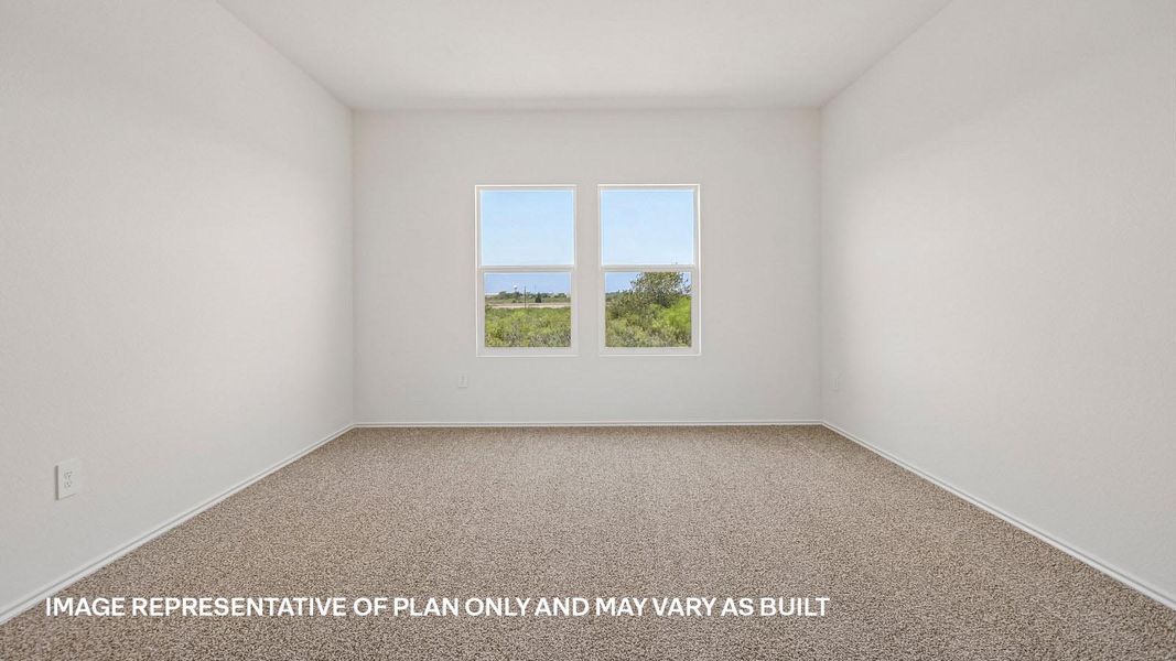 Representative unfurnished interior of a home built from the The Naples by D.R. Horton in Durango, Mustang Ridge (Image 27).