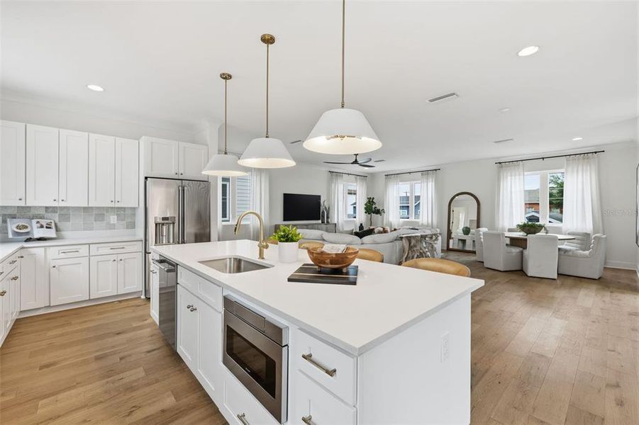 Furnished interior view inside a new home in , Tampa (Image 4).