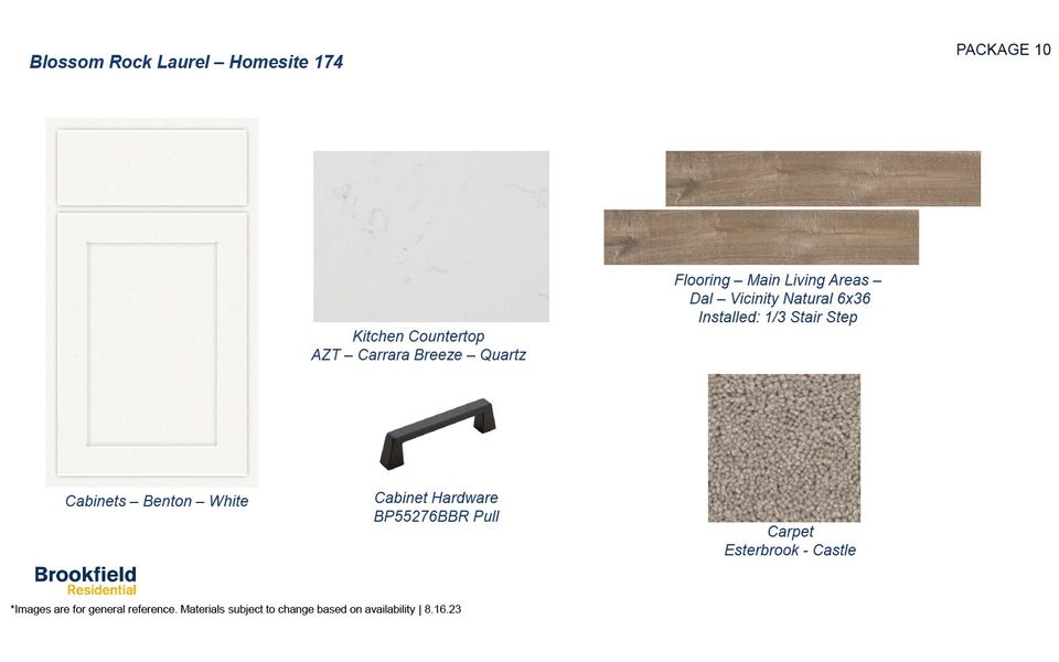 Homesite 174 Design Selections