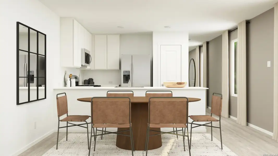 Furnished interior view inside a new home in Windridge, Kerrville (Image 16).