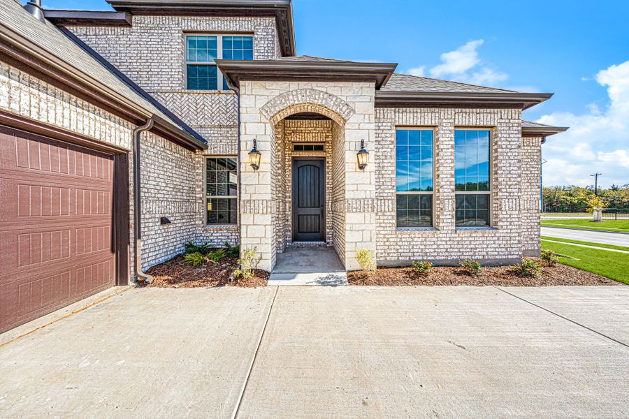 Exterior details and patio area of a home in Forest Ridge Estates, Greenville (Image 3). Exterior details and patio area of a home in Forest Ridge Estates, Greenville (Image 3).