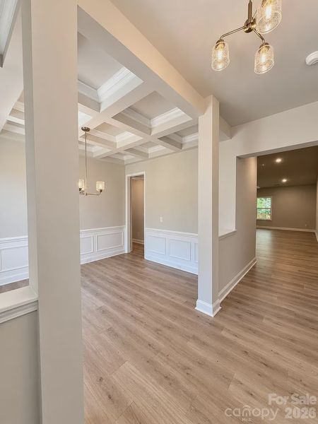 2913 Waterford Lane in Crystal Village. Built by Adams Homes - Affordable NC Home 2100 Square Feet - Foyer