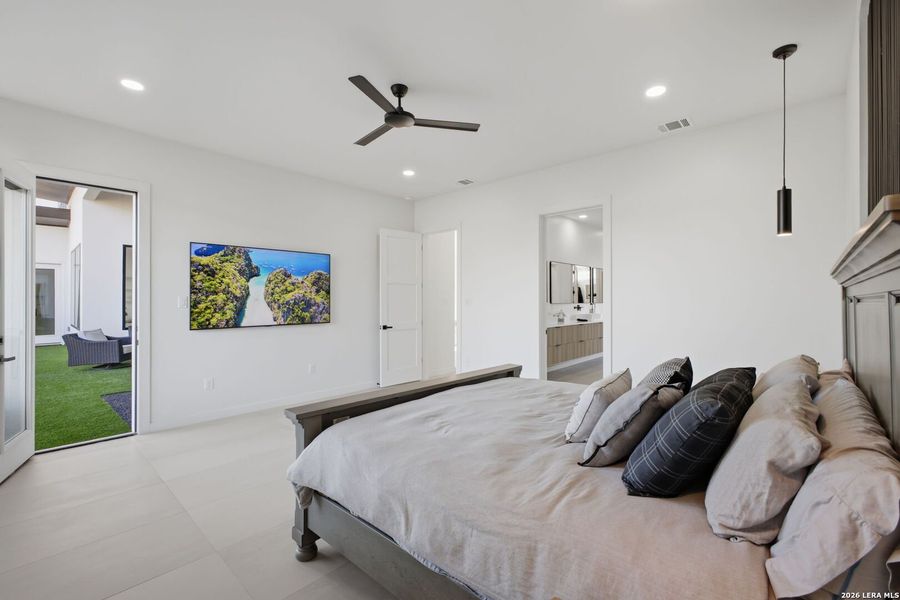 Furnished interior view inside a new home in , San Antonio (Image 18).